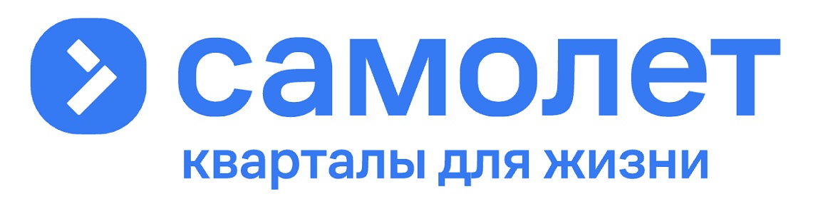 Логотип застройщика Самолёт